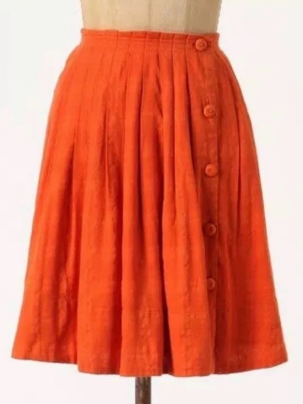 Anthropologie Postmark Darlene Dobby Skirt Size 2